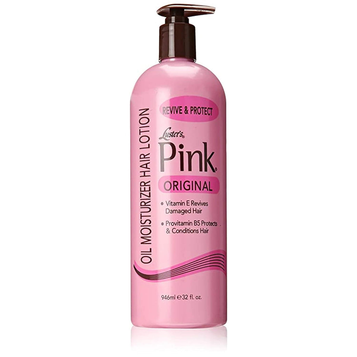 Luster's Pink Oil Moisturizer Hair Lotion 32 oz front view