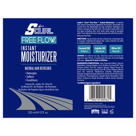 Luster's SCurl Free Flow Instant Moisturizer 399g application on hair