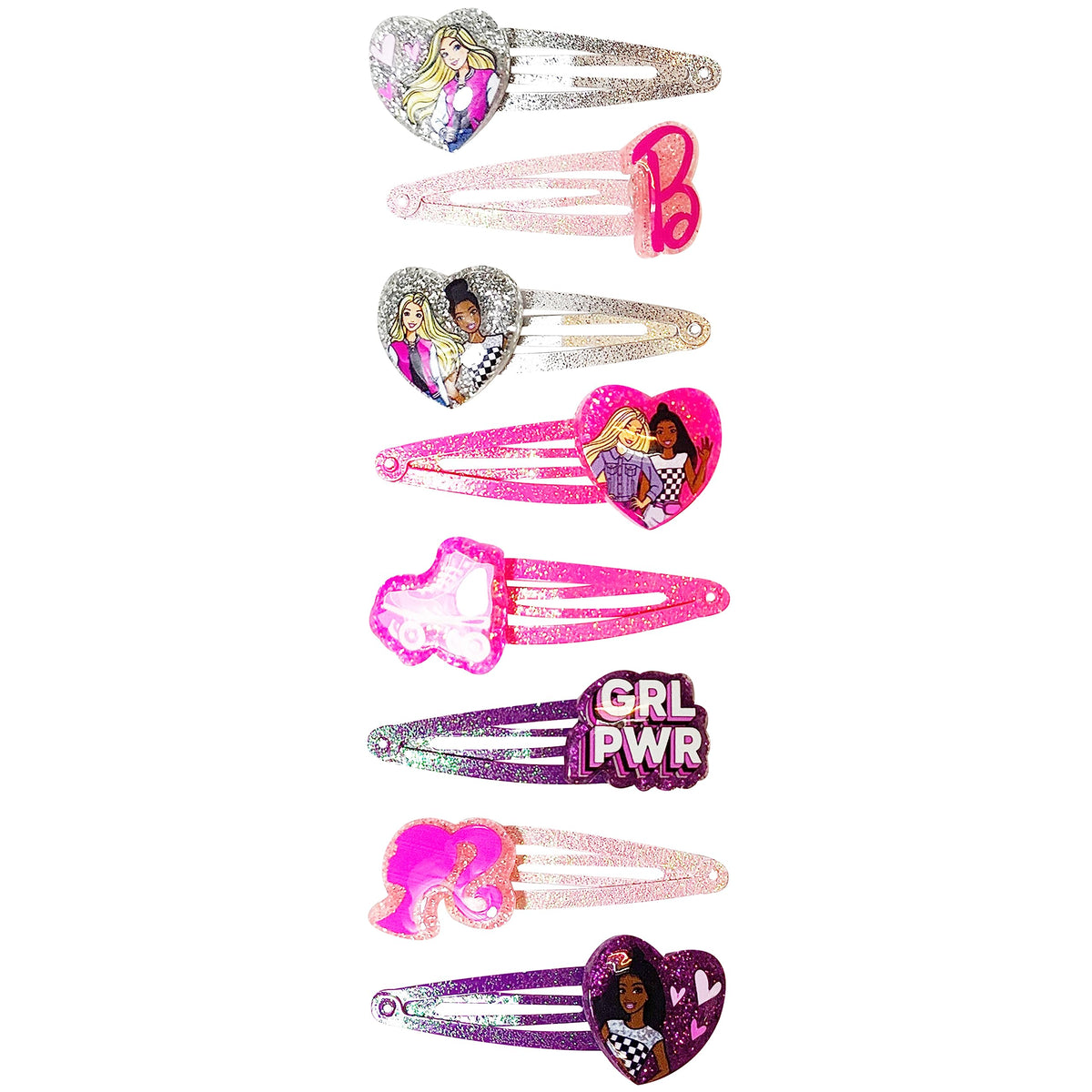 LUV HER Barbie Hair Clips close-up of non-slip design