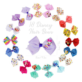 LUV HER Disney hair clips featuring popular characters in a variety of colours