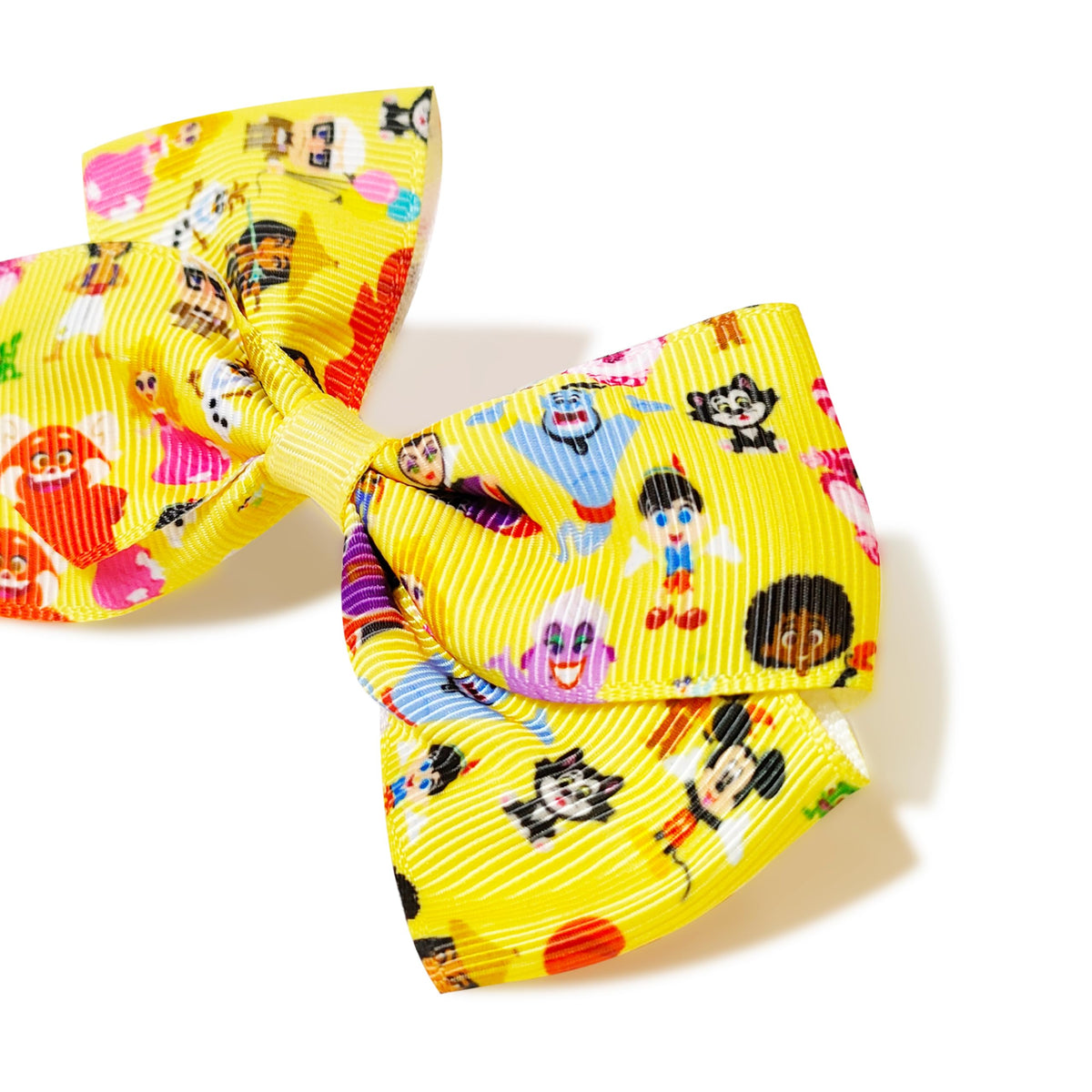 LUV HER Disney hair clips in a string bag for easy storage