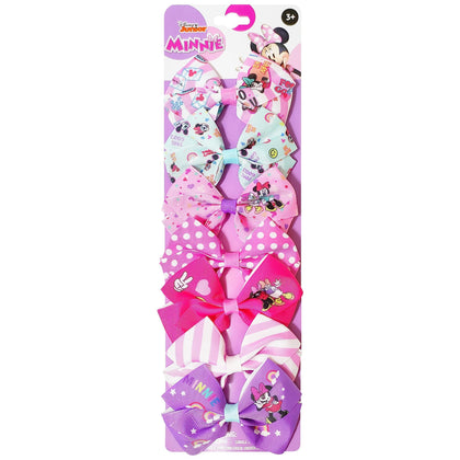 LUV HER Disney Minnie Mouse Hair Bows 7-piece set front view