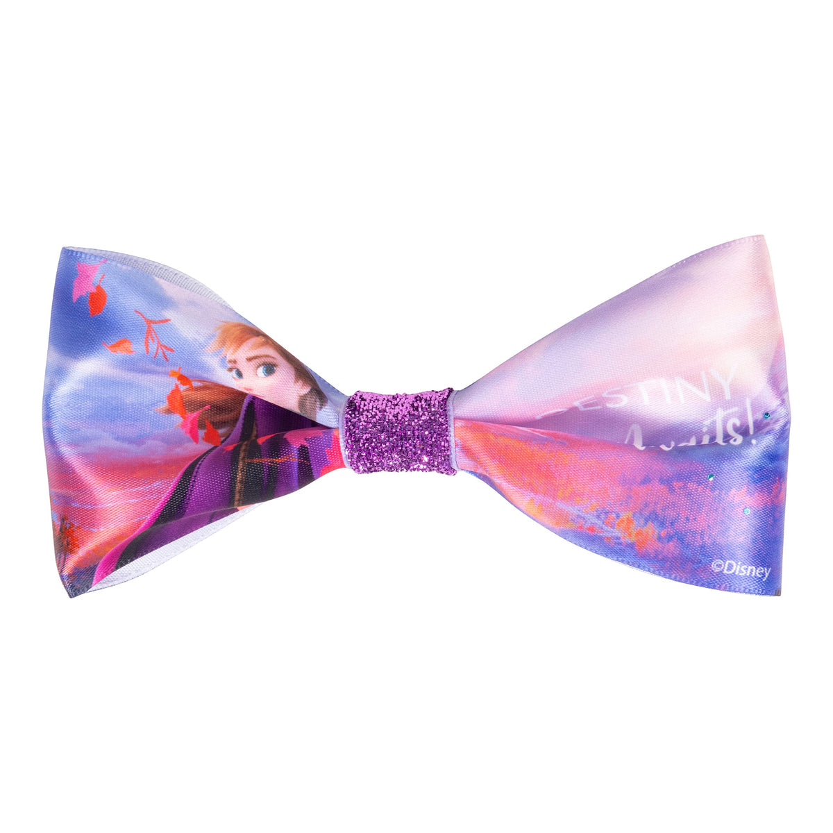 LUV HER Frozen 2 Hair Bow Set displayed on card