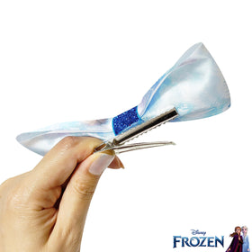 LUV HER Frozen 2 Hair Bows in playful setting