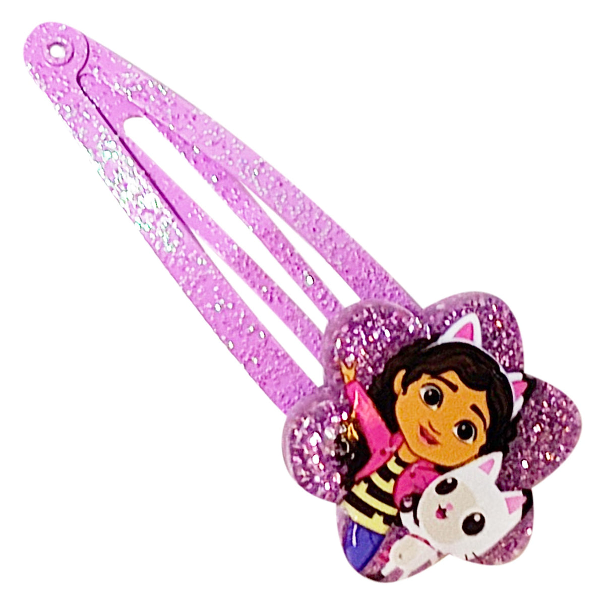 LUV HER Gabby's Dollhouse hair clips in packaging
