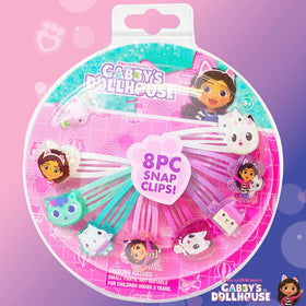 LUV HER Gabby's Dollhouse hair clips in various colours