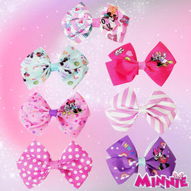 LUV HER hair bows packaged for delivery