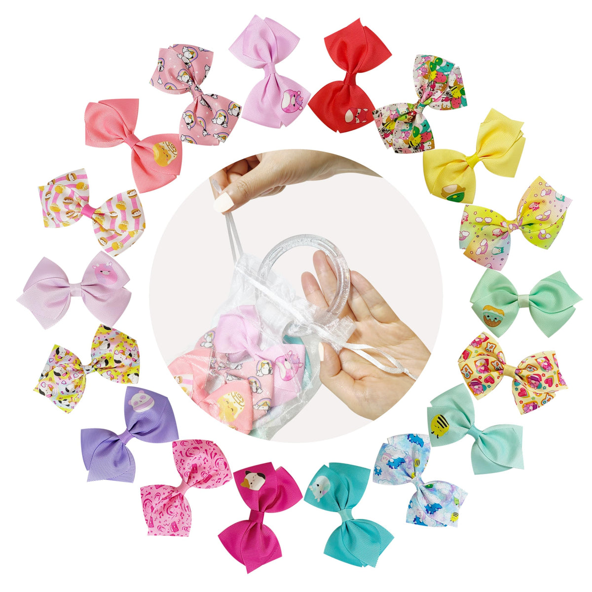 LUV HER Squishmallows hair accessories set for girls aged 8+