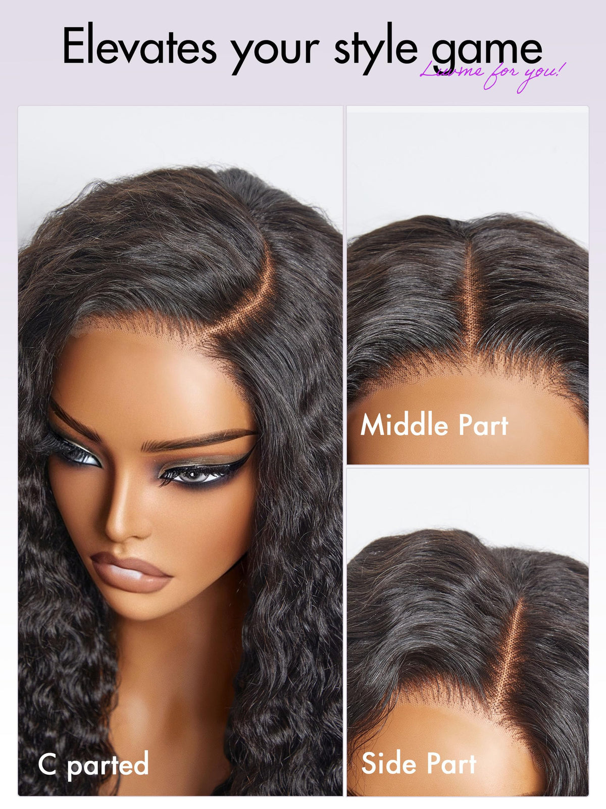 LUVME HAIR 14 Inch Wig packaging