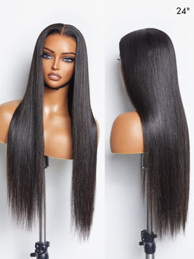 LUVME HAIR 20'' Straight Lace Front Wig side view