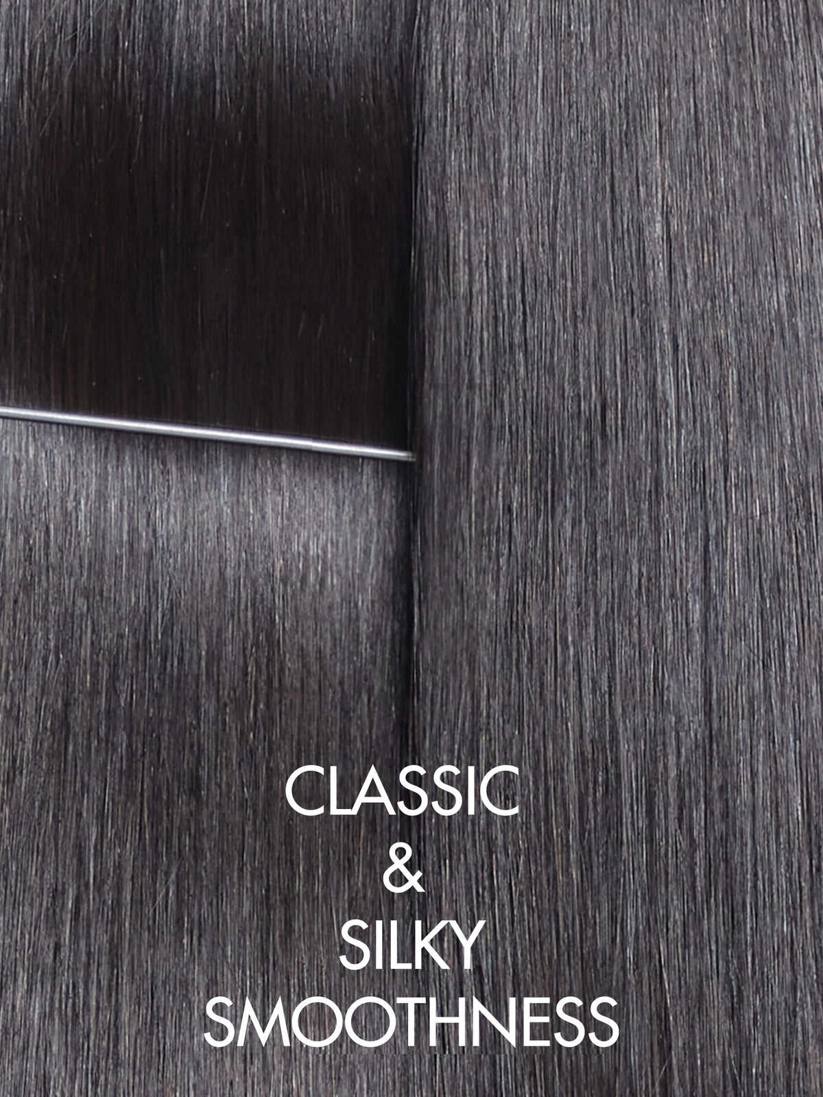 LUVME HAIR 20'' Straight Lace Front Wig styled with waves