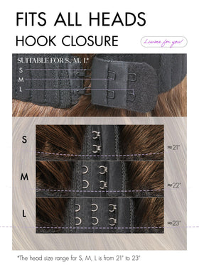 LUVME HAIR 5X5 Layer Cut Bob Wig back view