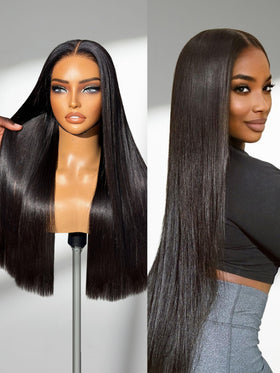 LUVME HAIR Glueless Straight Wig front view