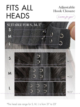 LUVME HAIR Loose Body Wave wig back view