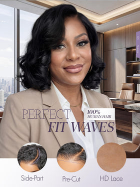 LUVME HAIR Loose Body Wave Wig back view