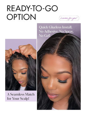 LUVME HAIR Loose Body Wave wig styled on mannequin