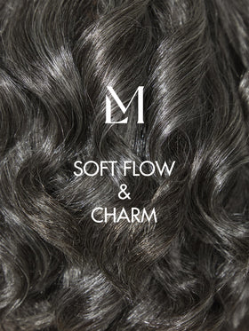 LUVME HAIR pre-cut lace wig ready to wear on a mannequin