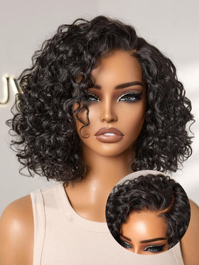 LUVME HAIR Water Wave Pixie Cut Wig front view
