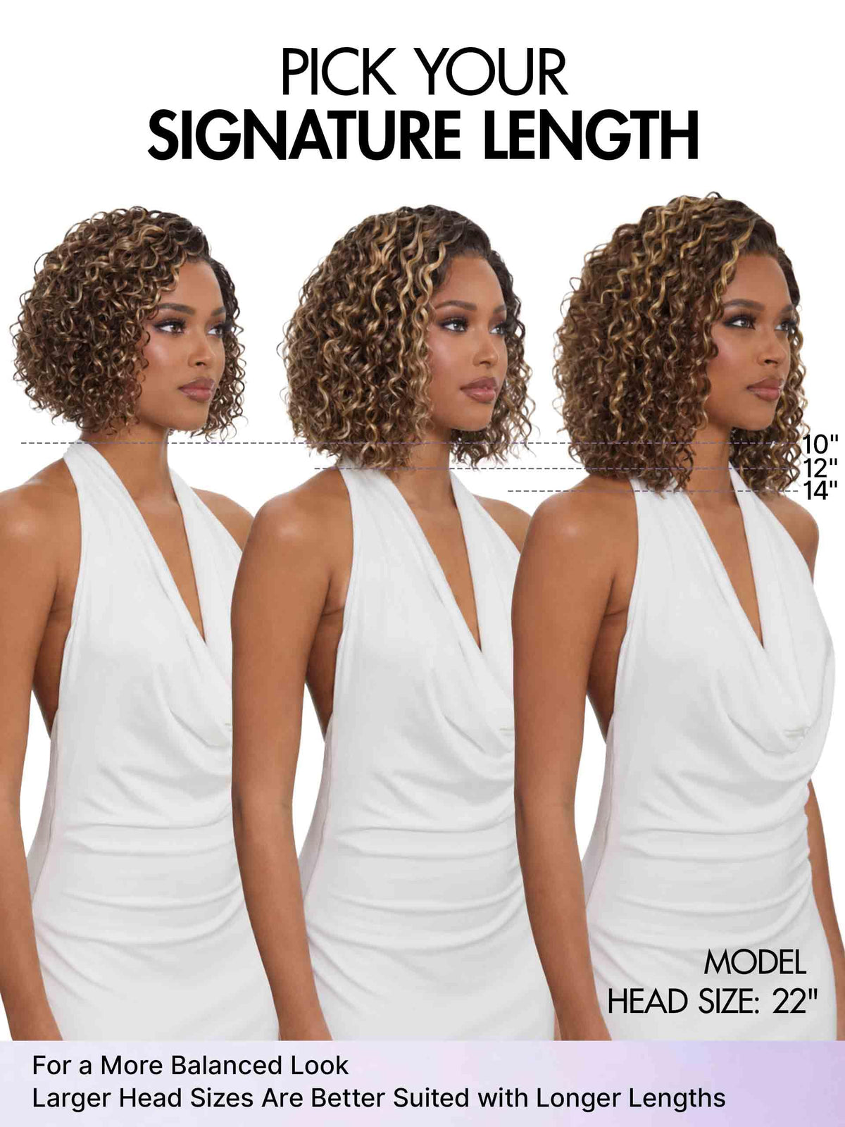 LUVME HAIR Water Wave Pixie Cut Wig on mannequin