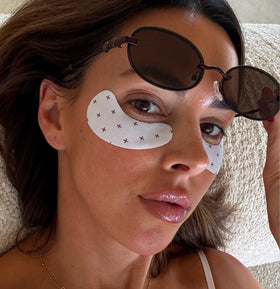 + Lux Unfiltered Iced Latte Cooling Under Eye Patches ingredients list