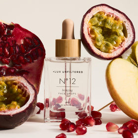 + Lux Unfiltered N°12 Sun Struck Bronzing Drops bottle with dropper