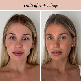 + Lux Unfiltered N°12 Sun Struck Bronzing Drops lifestyle use
