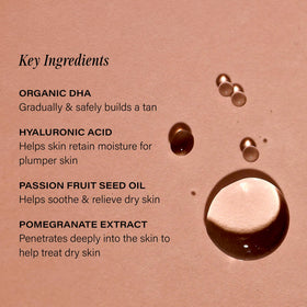 + Lux Unfiltered N°12 Sun Struck Bronzing Drops mixed with moisturizer