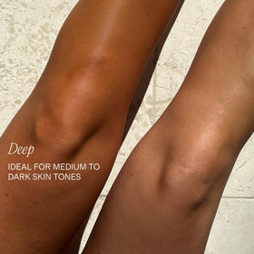 + Lux Unfiltered Summer Skin Deep Gradual Self Tanner with natural ingredients