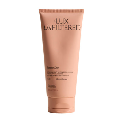 + Lux Unfiltered Summer Skin Gradual Self Tanner 240g front view