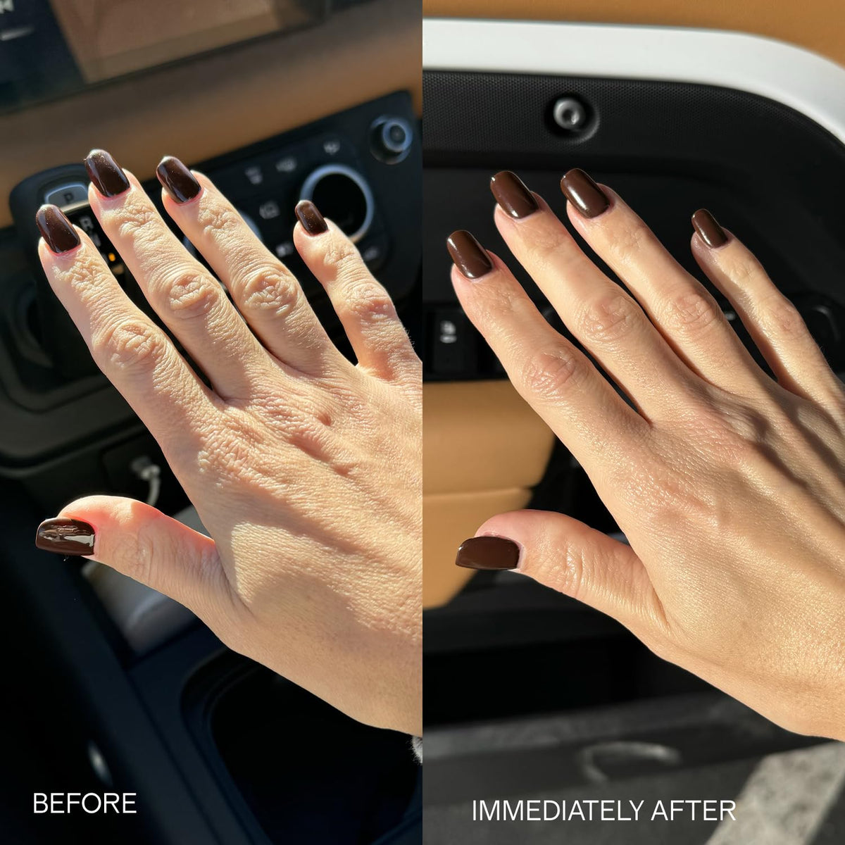 + Lux Unfiltered Summer Skin Gradual Self Tanner on skin