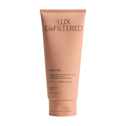 + Lux Unfiltered Summer Skin Sculpting Self Tanner front view