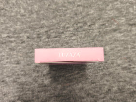 LUXAZA Cream Eyeshadow Stick in blue shade applied on eyelid