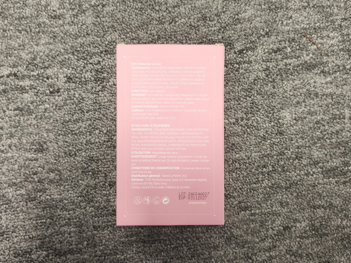 LUXAZA Cream Eyeshadow Stick Set packaging front view