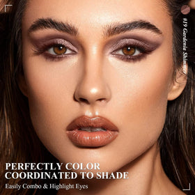 LUXAZA eyeshadow stick with blending brush attached