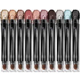 LUXAZA PRO Blue Eyeshadow Stick Set 10PCS packaging front view