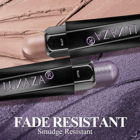 LUXAZA PRO eyeshadow set packaging with 10 sticks