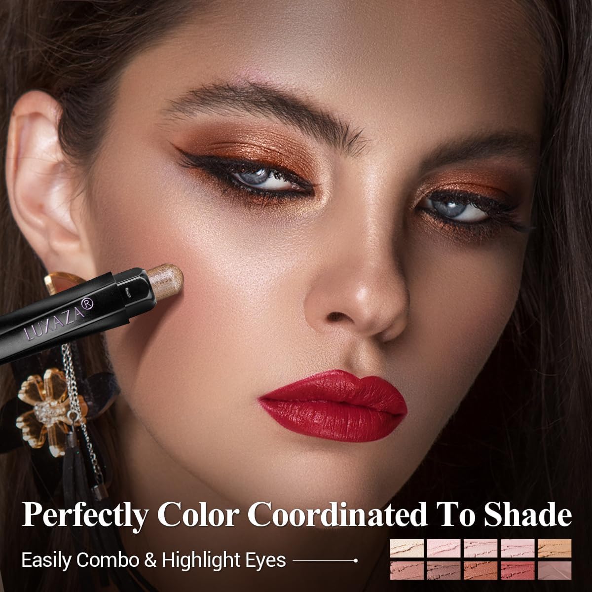 LUXAZA PRO eyeshadow stick set packaging