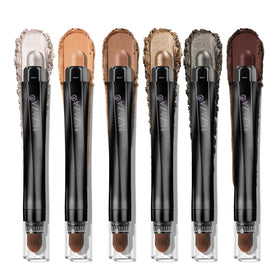 LUXAZA PRO Neutral Brown Eyeshadow Stick Set 6PCS in packaging
