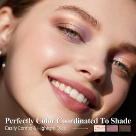LUXAZA PRO Neutral Eyeshadow Stick in Smoky Rose shade close-up