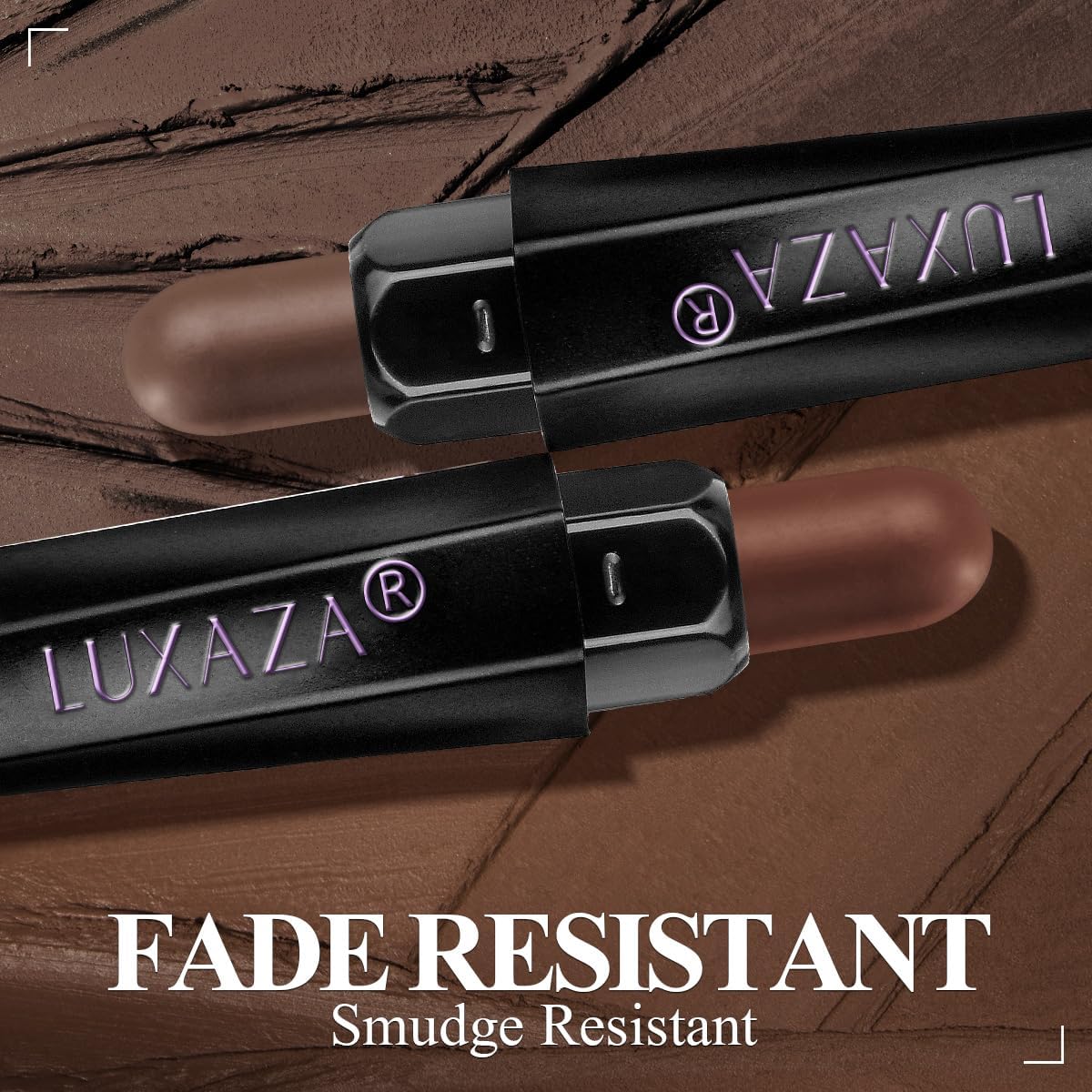 LUXAZA PRO Neutral Eyeshadow Stick in Taupe shade close-up