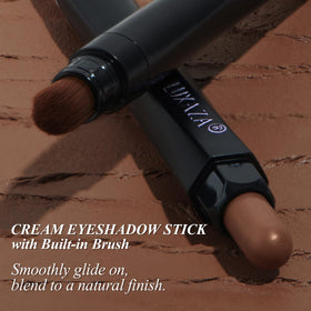 LUXAZA PRO Neutral Eyeshadow Stick with built-in brush feature