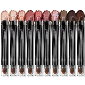 LUXAZA PRO Red Eyeshadow Stick Set 10PCS packaging front view