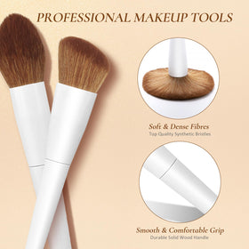 LUXBRU stylish PU leather travel case for brushes