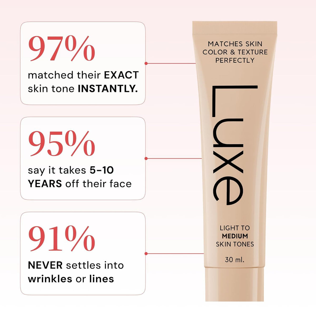 Luxe Color Changing Foundation in makeup bag