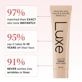 Luxe Color Changing Foundation in makeup bag