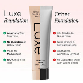 Luxe Color Changing Foundation Light with applicator
