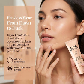 LUXE FOUNDATION Color Changing Foundation back view