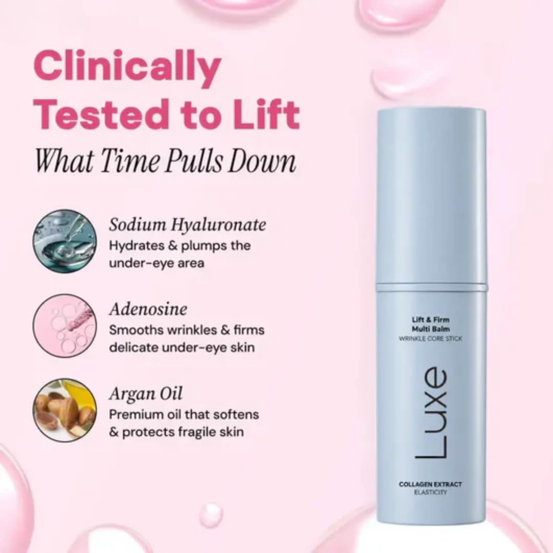 Luxe Korean Under Eye Balm with natural ingredients