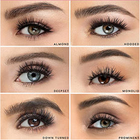 Luxillia magnetic eyelashes application process