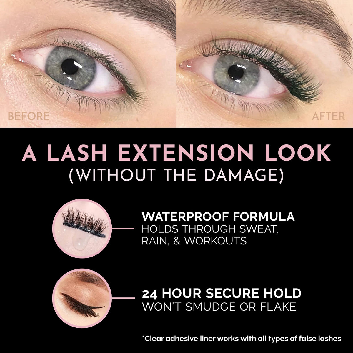 Luxillia Magnetic Eyelashes kit packaging